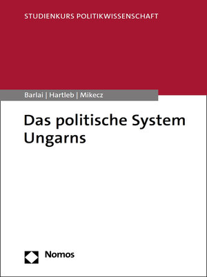 cover image of Das politische System Ungarns